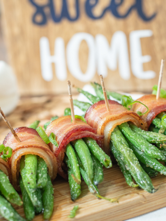 BACON WRAPPED GREEN BEANS BubbaPie