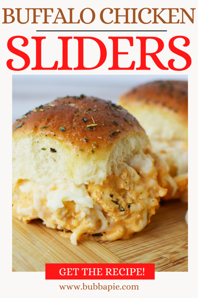 Buffalo Chicken Sliders Pin