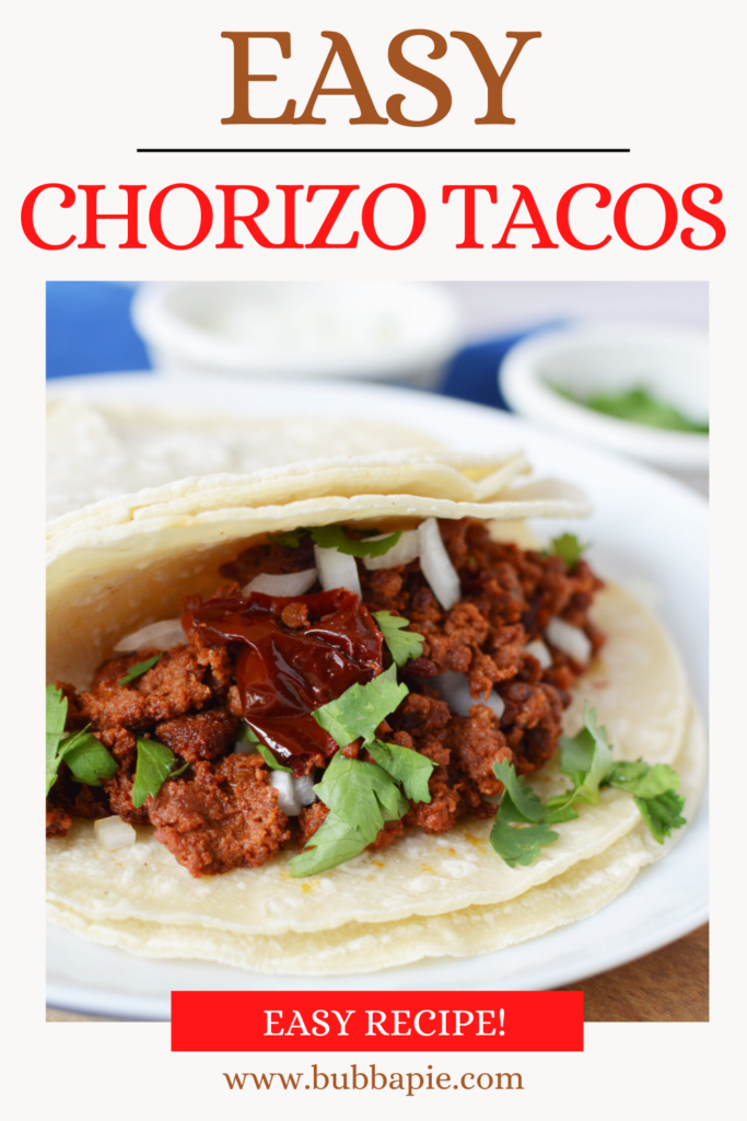 Chorizo Tacos Pin