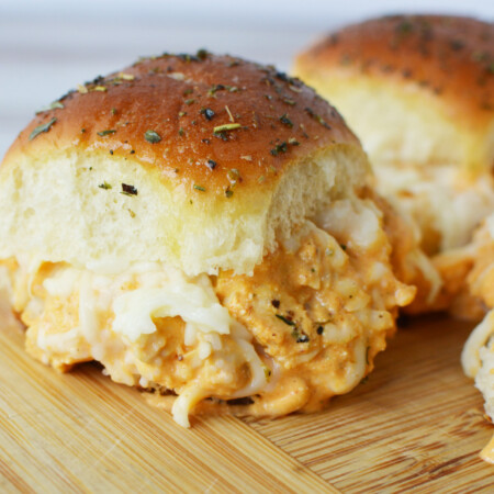 Easy Buffalo Chicken Sliders