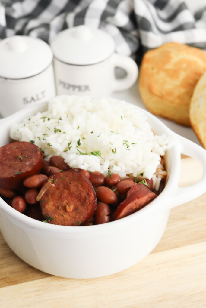 Easy Slow Cooker Red Beans and Rice