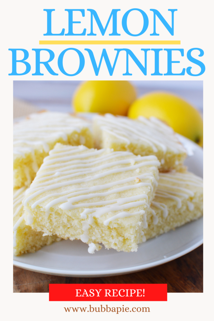 Lemon Brownies Pin