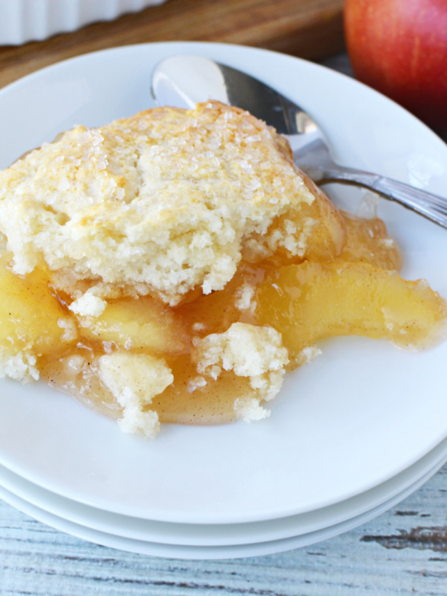 Bisquick apple cobbler bubbapie