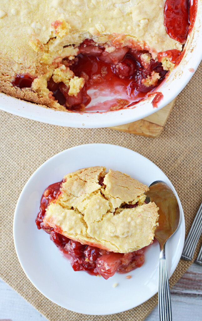 easy cherry pineapple dump cake recipe