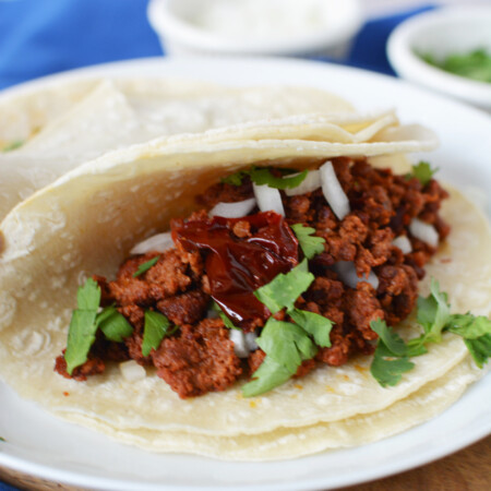 easy chorizo tacos