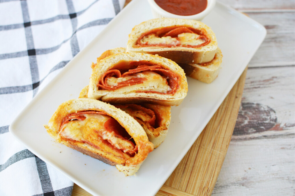 homemade pepperoni rolls