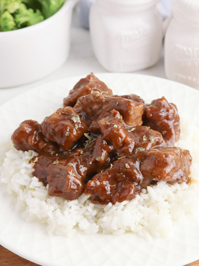 BEEF TIPS AND RICE BubbaPie