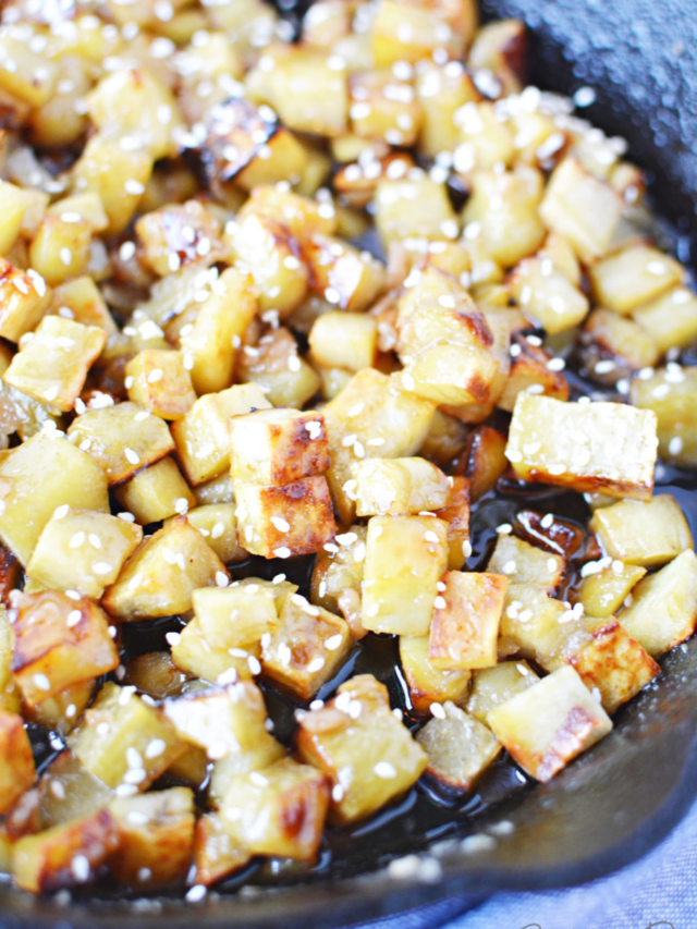 KOREAN SWEET POTATOES - BubbaPie