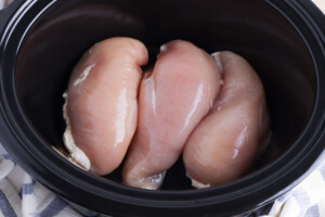 Place Chicken Breasts in Crock Pot