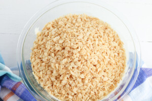 Stir in rice cereal