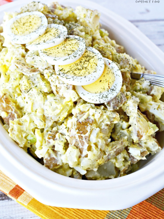 SOUTHERN POTATO SALAD WITH EGG - BubbaPie