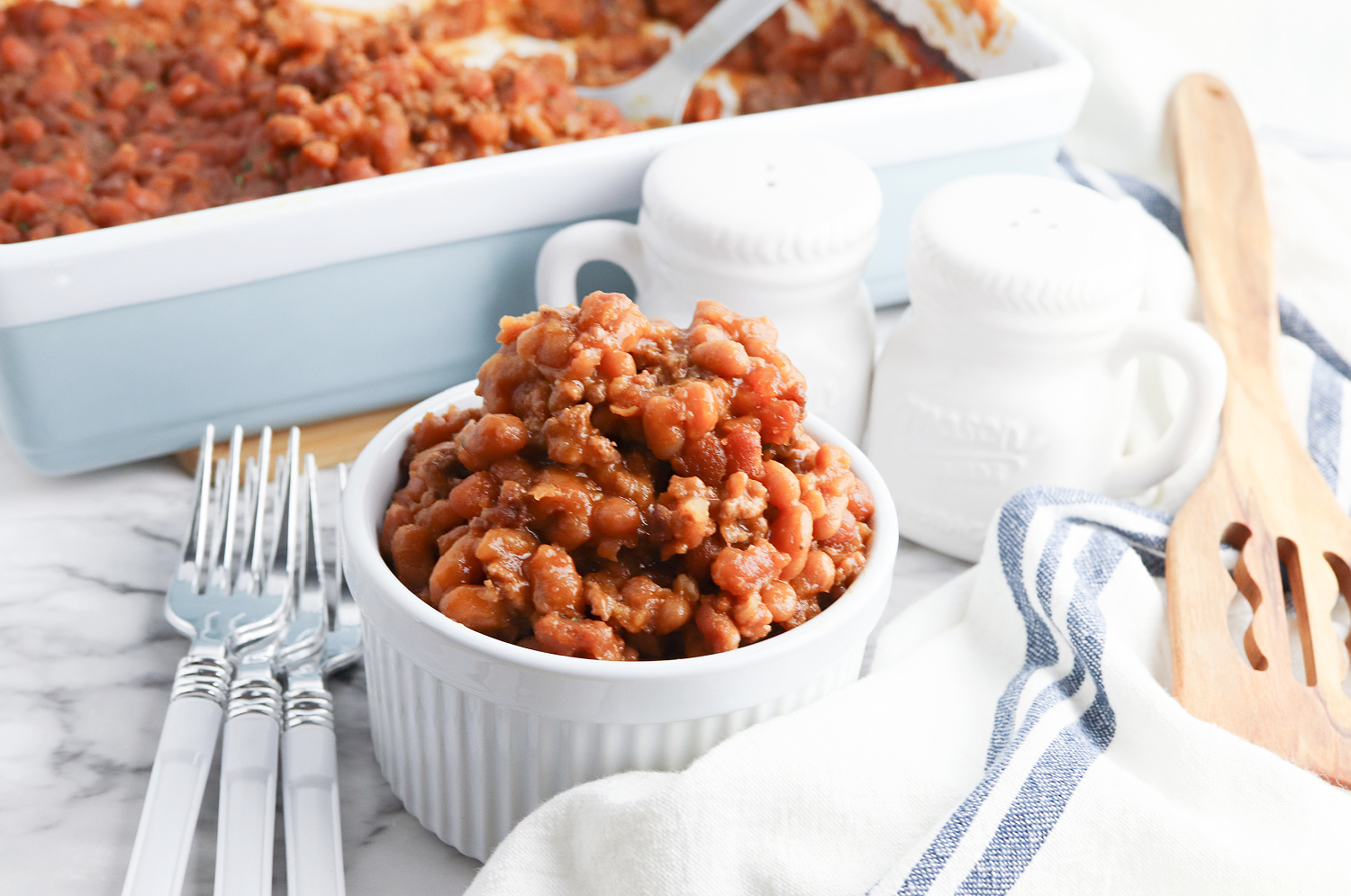 Baked Beans with ground beef