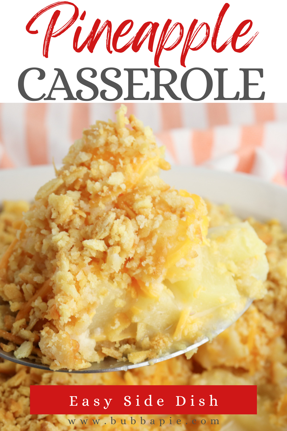 Pineapple Casserole Pin