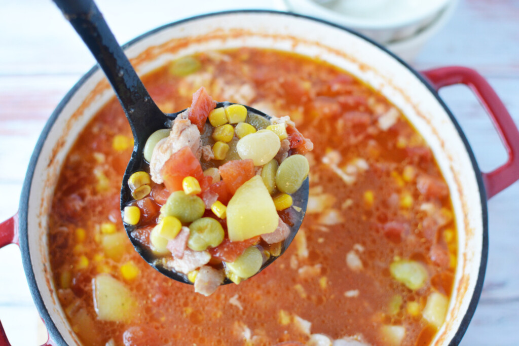 Simmer Brunswick stew