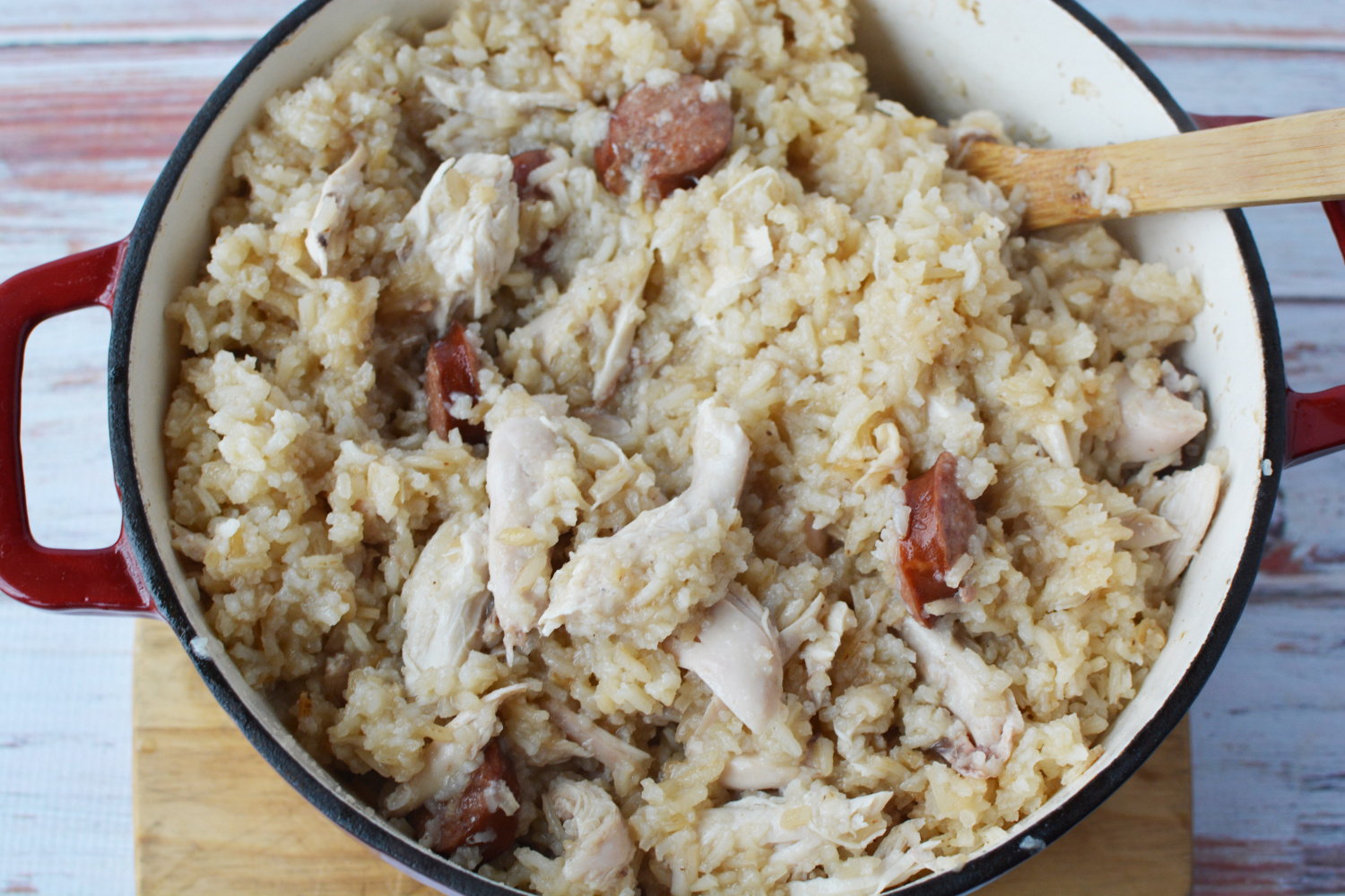 cook chicken bog in dutch oven