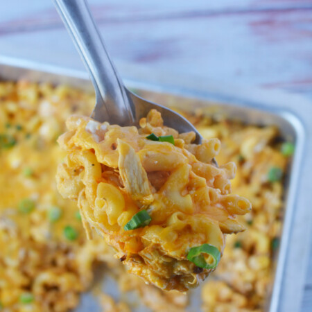 Easy Buffalo Chicken Casserole