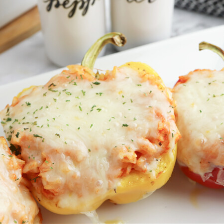 chicken stuffed peppers recipe