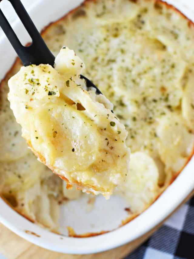 EASTER SCALLOPED POTATOES BubbaPie