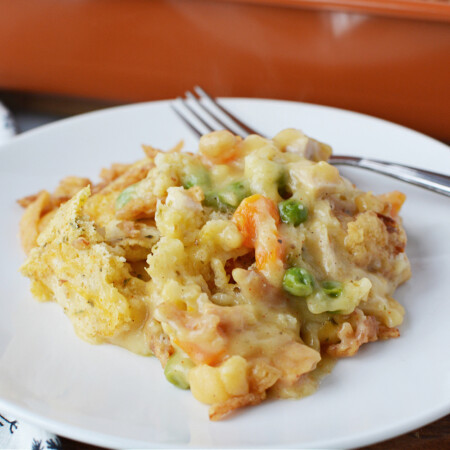 Chicken Cobbler Casserole