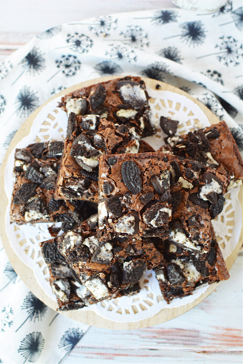 Easy Oreo Brownies