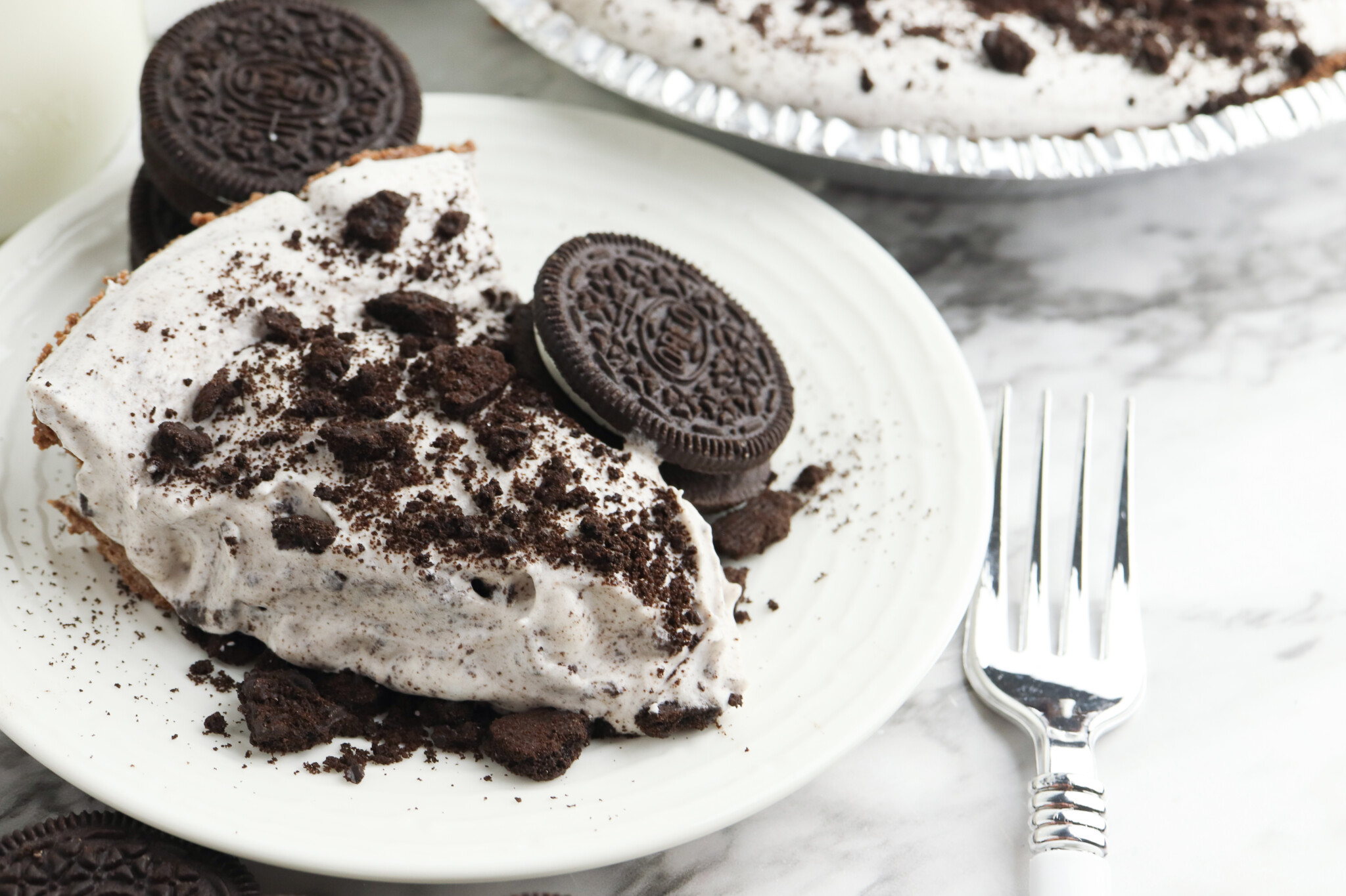 No Bake Oreo Pudding Pie BubbaPie
