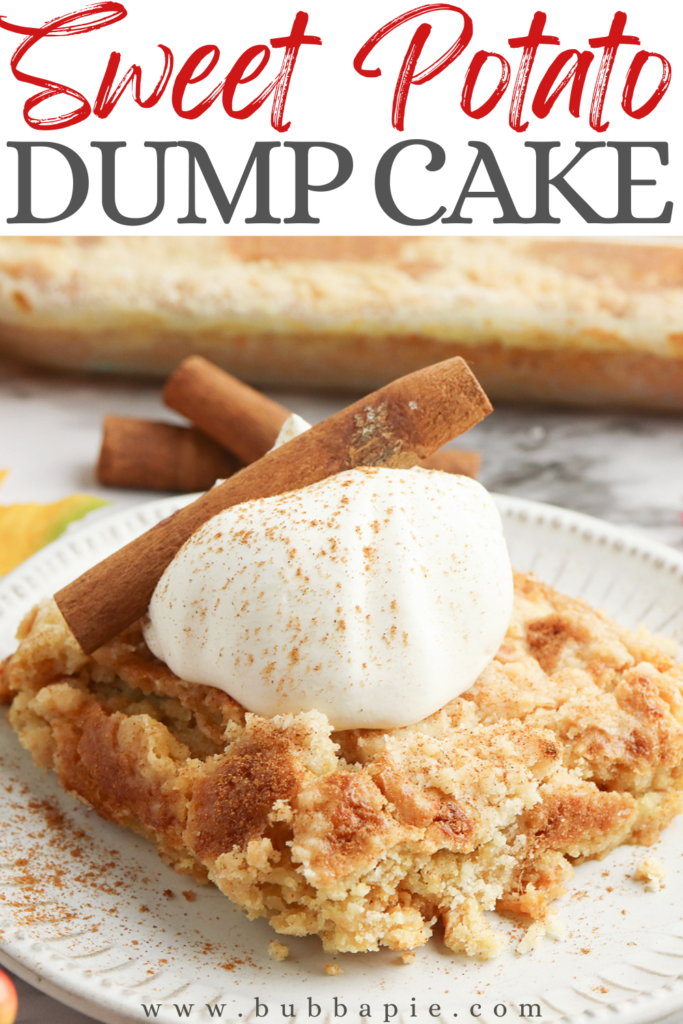 Sweet Potato Dump Cake Pin