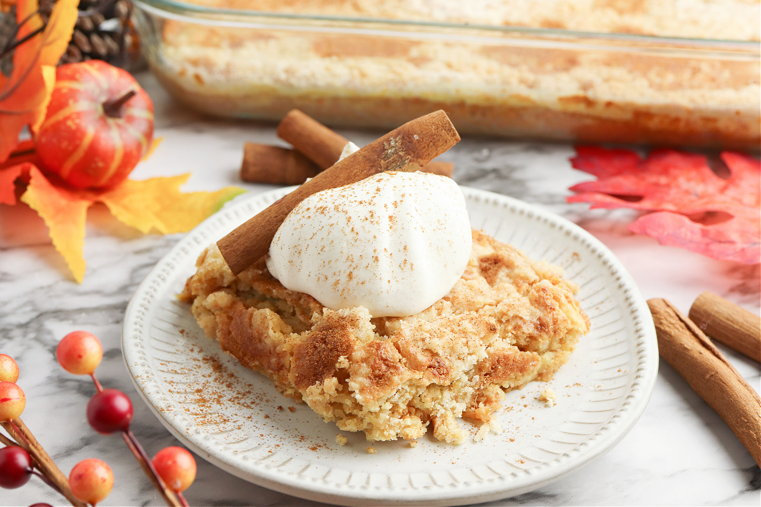 Sweet Potato Dump Cake