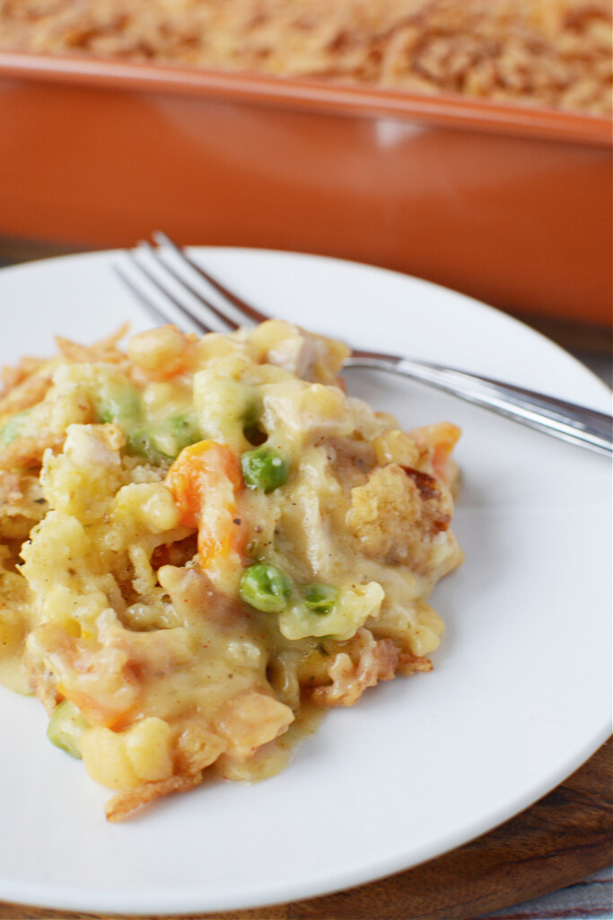 Chicken Cobbler Casserole BubbaPie