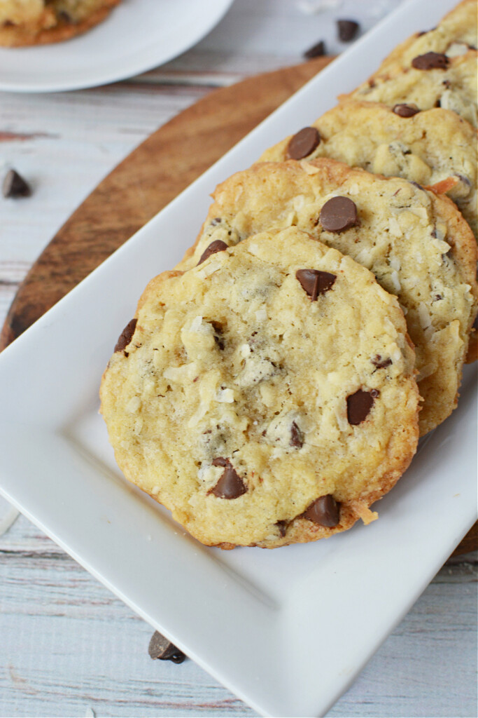 coconut chocolate chip cookies recipe