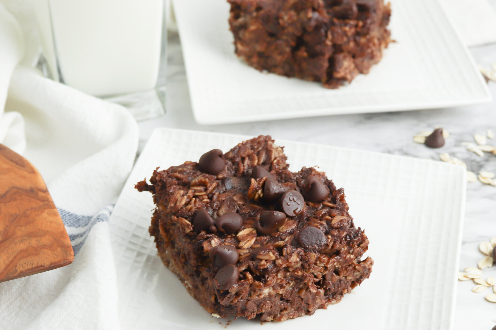 Baked Brownie Oatmeal BubbaPie