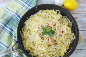 lemon garlic pasta recipe