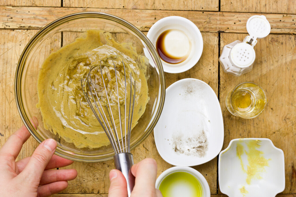 Homemade salad dressing