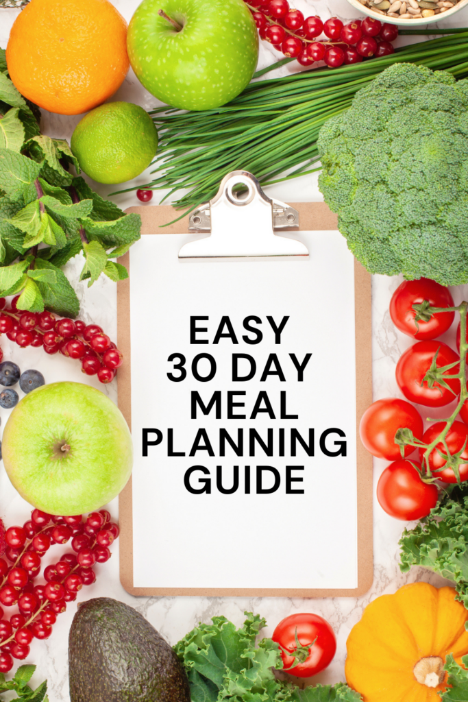 Meal Planning Pin