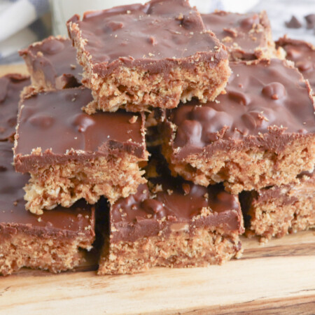 Special K Bars being served for dessert