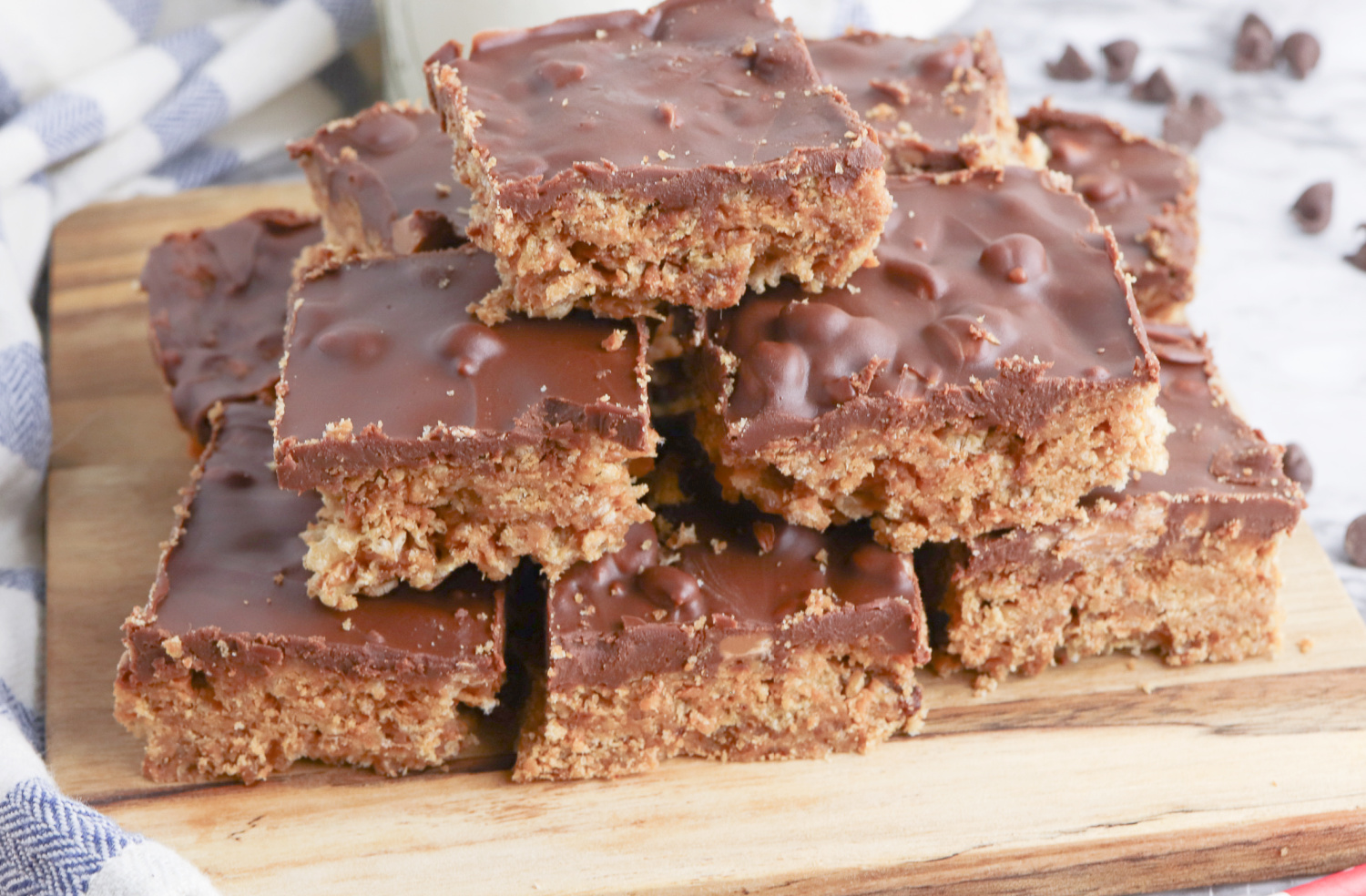 Special K Bars being served for dessert