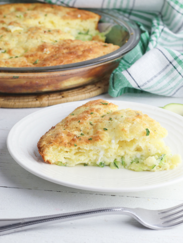 CRUSTLESS BISQUICK ZUCCHINI QUICHE BubbaPie
