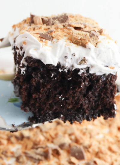 Butterfinger Cake Cover Image