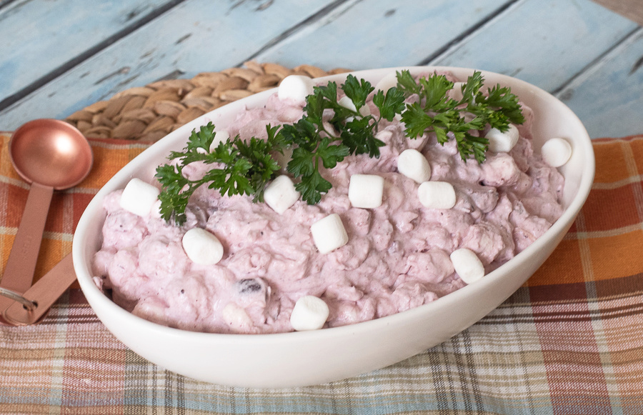 Easy Cranberry Fluff BubbaPie