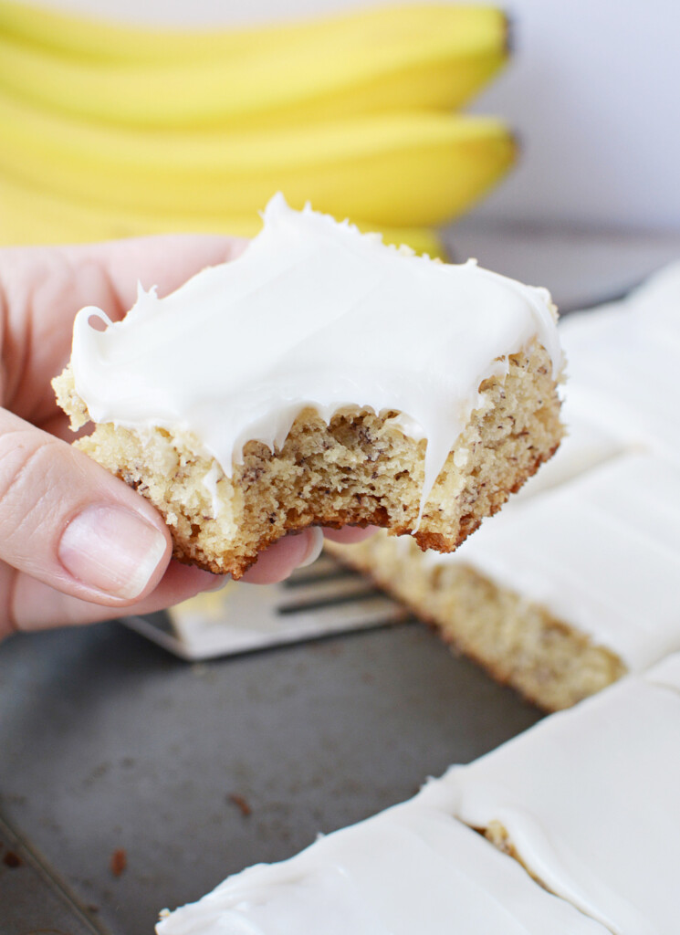 Picture of Banana Bars with Cream Cheese Frosting - BubbaPie