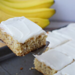 banana bars with cream cheese frosting