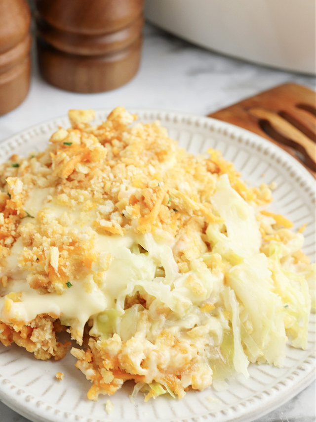 OLD FASHIONED CABBAGE CASSEROLE BubbaPie