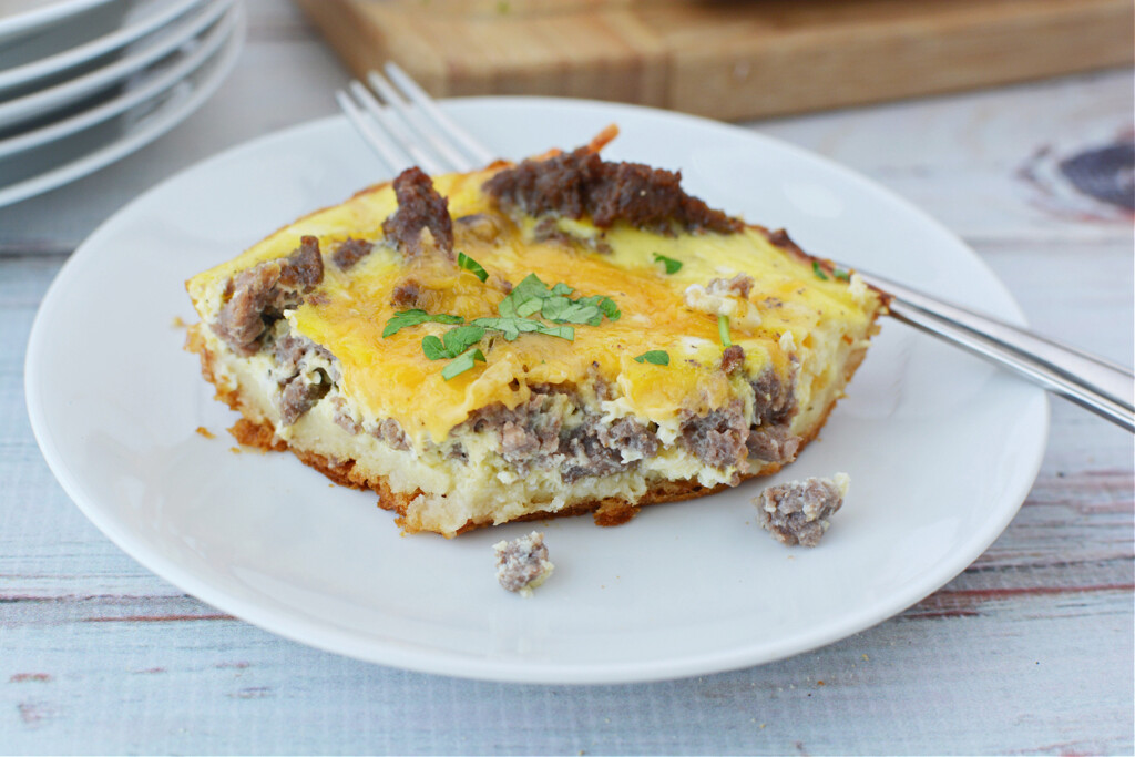 breakfast casserole with cresent rolls