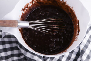 prepare brownie mix